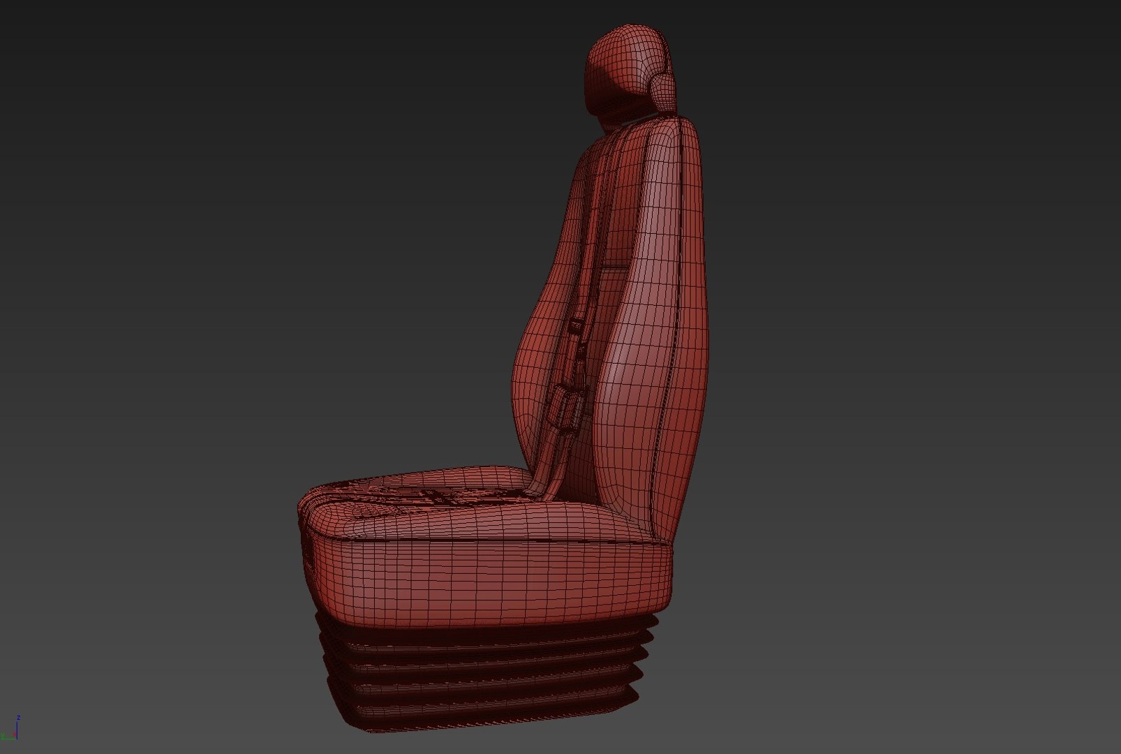 Pilot Seat 3D - TurboSquid 1642885