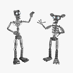 Animatrônica Fnaf 1 Modelo 3D - TurboSquid 2101783