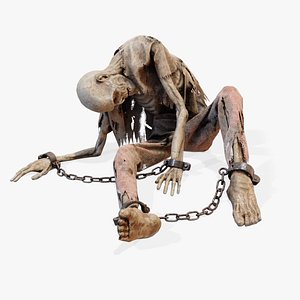 3D Prisoner corpse 10 model