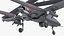 Drone Bayraktar TB3 avec ailes repliées