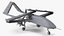 Drone Bayraktar TB3 avec ailes repliées