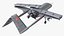 Drone Bayraktar TB3 avec ailes repliées