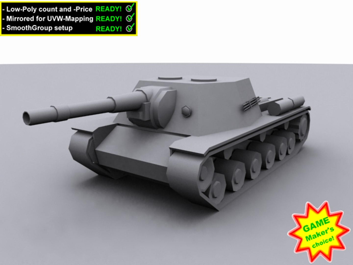 Su-152 Ready 3d Max