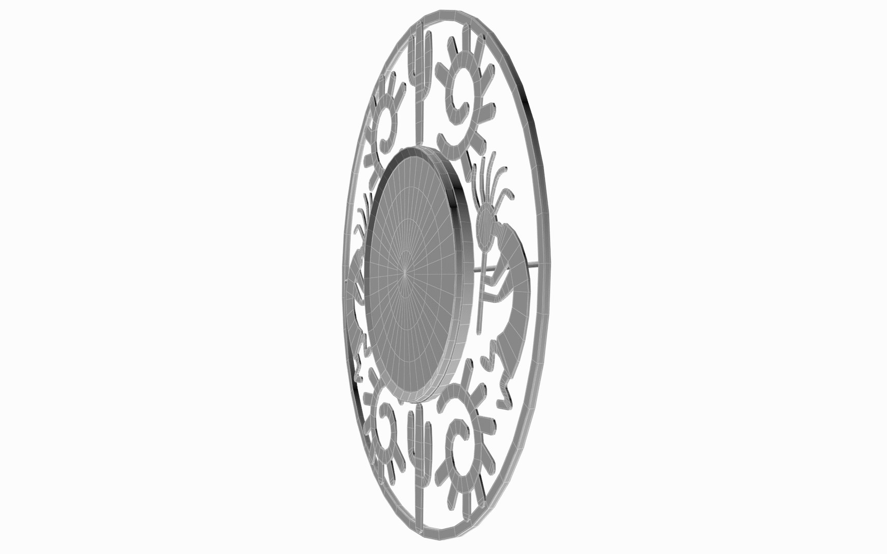 Southwestern Wall Clock 3D model https://p.turbosquid.com/ts-thumb/Av/hqFPLS/f9/wallclock_32/png/1690709234/1920x1080/fit_q87/7419798d6001aae4150d91a14e2e9429fd77e206/wallclock_32.jpg