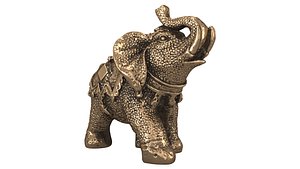 3D Decorative elephant figurine