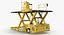 Lower Deck Loader Yellow