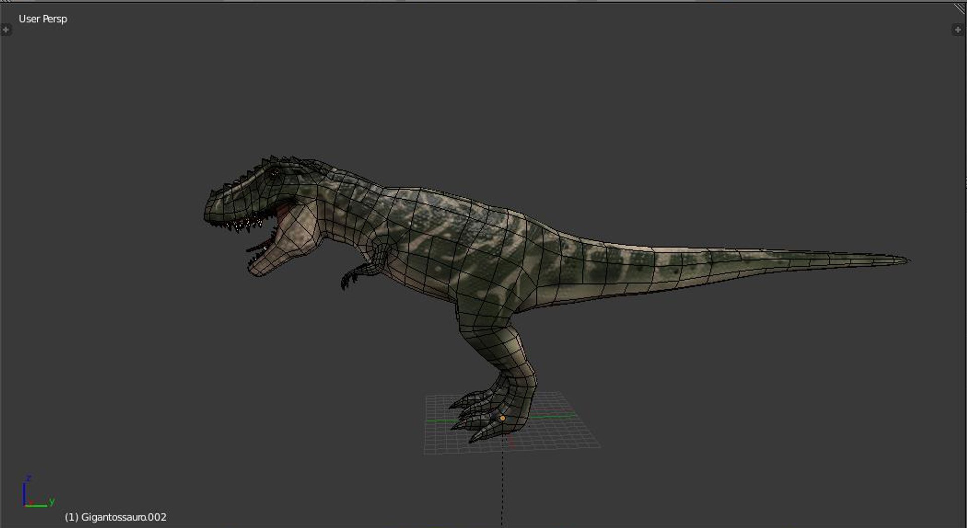 3D Giganotosaurus Dino Dinosaur Model - TurboSquid 1344363