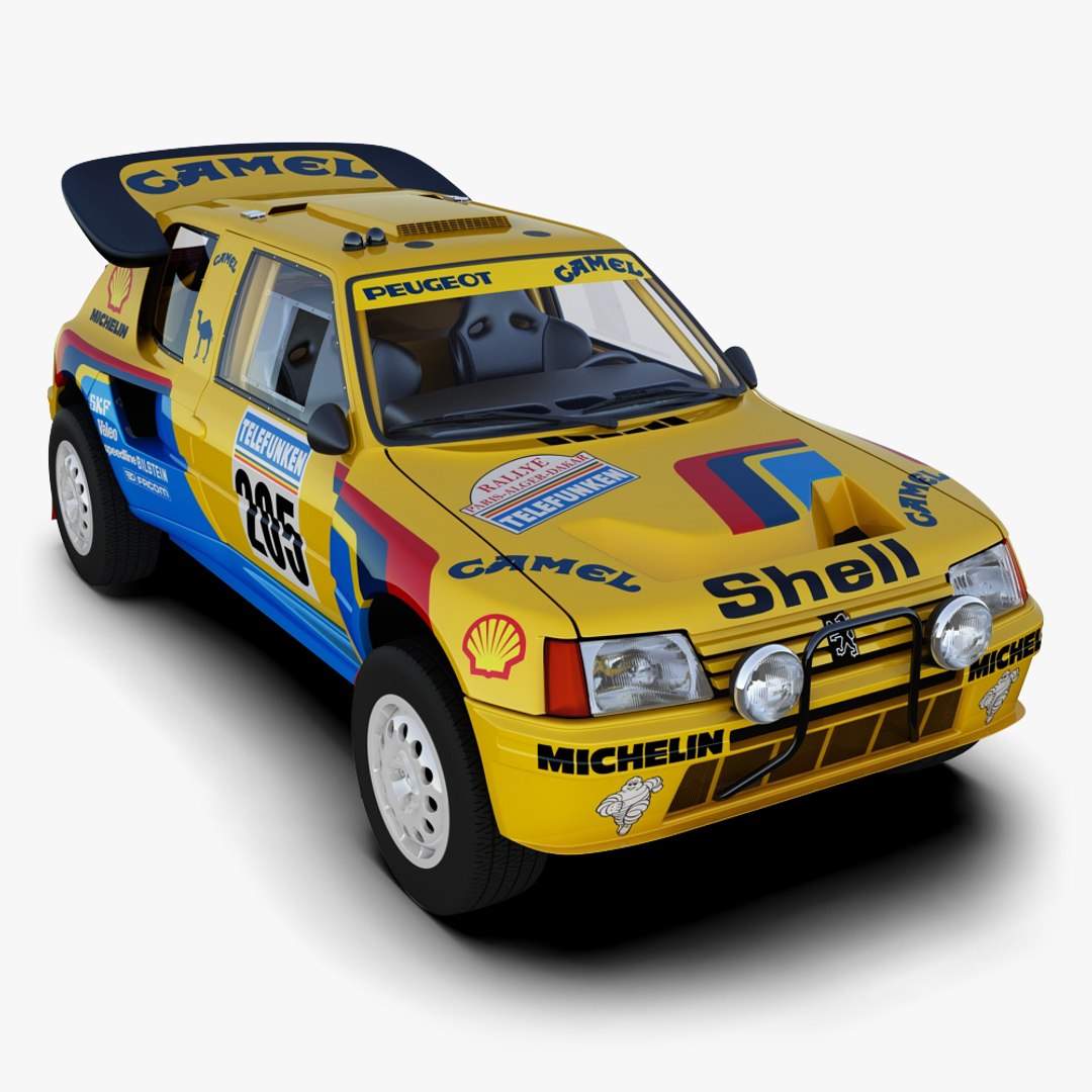 3d Peugeot 205 16 Grand