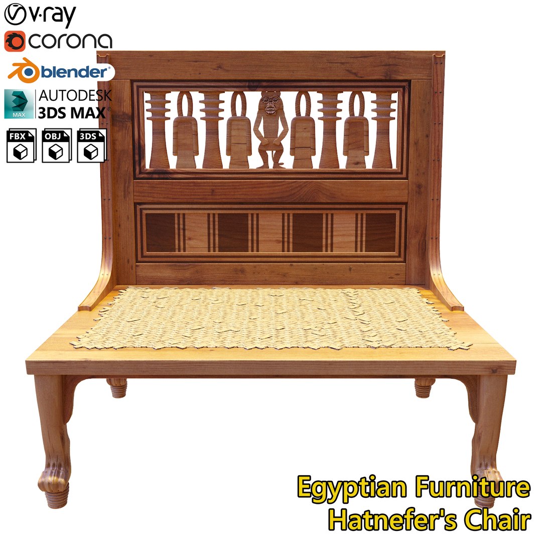 3D Egyptian Furniture Kit - Hatnefers Chair model https://p.turbosquid.com/ts-thumb/Av/tOnyRz/a8/hatnefers_chair3a/jpg/1696318660/1920x1080/fit_q87/2d5cb04f2ea01112719c053063de475562330c0a/hatnefers_chair3a.jpg