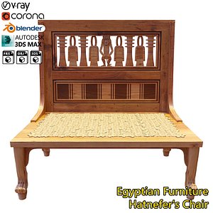 Egyptian Furniture Kit - Hatnefers Chair