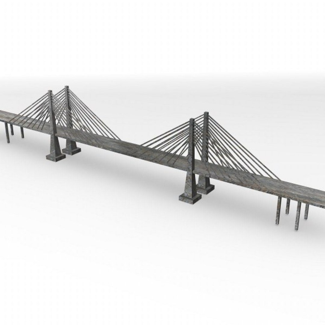 3ds Bridge Polygonal