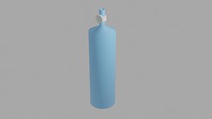 3D nitrous cylinder