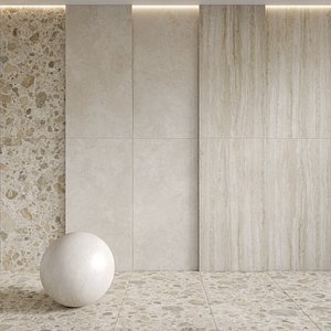 3D Porcelain tiles CityStone Vitra model