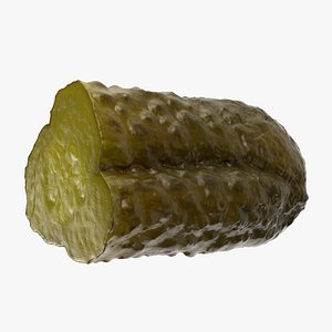 Half A Pickled Cucumber - Raw Scan