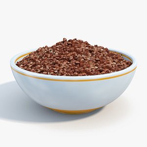 Bowl of buckwheat