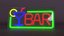 Insegna da tavolo al neon
