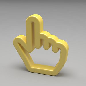 3D Hand index thumb