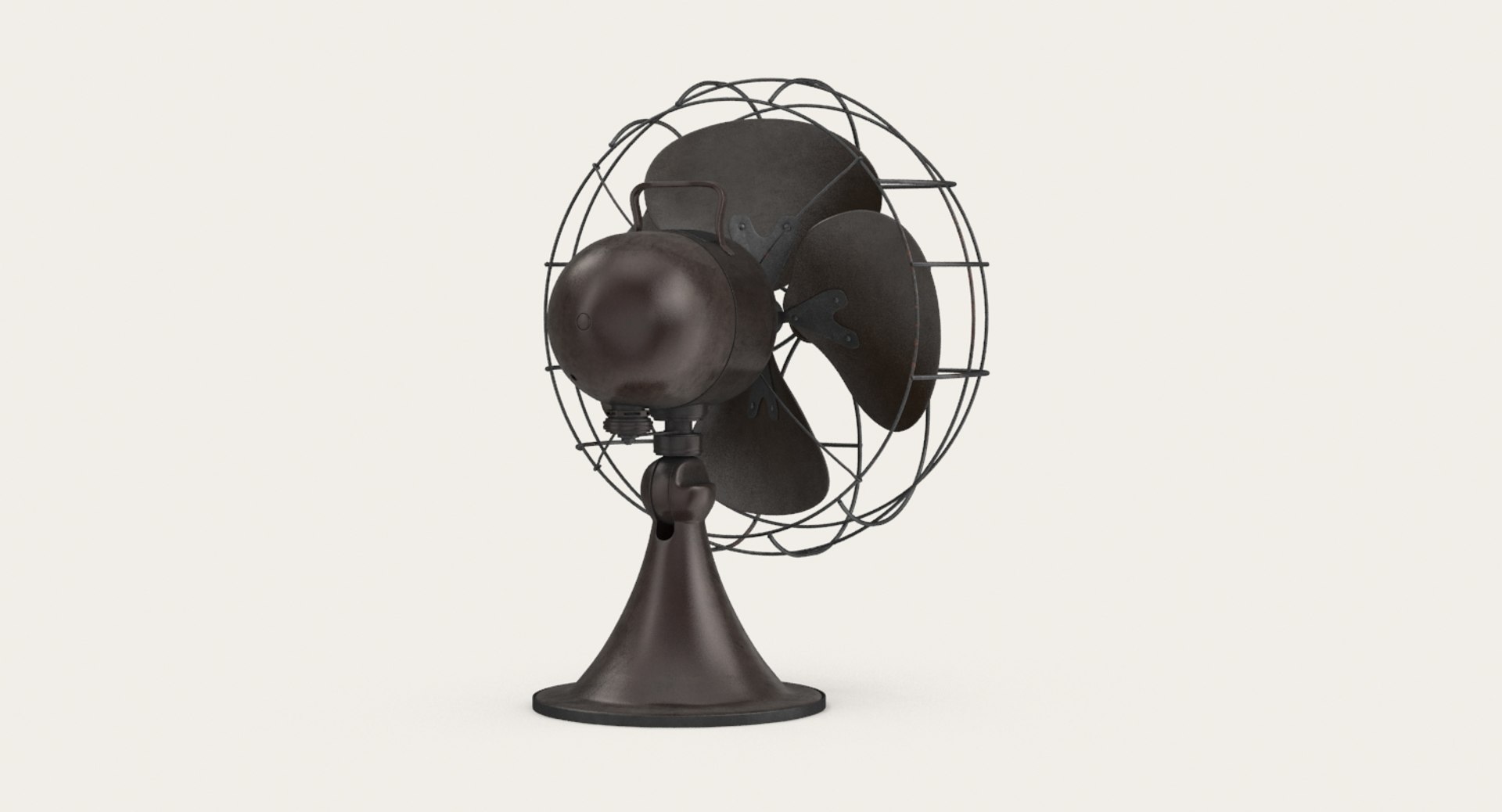 3d Desk Fan Model