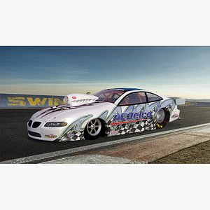 generic pro stock drag racing car