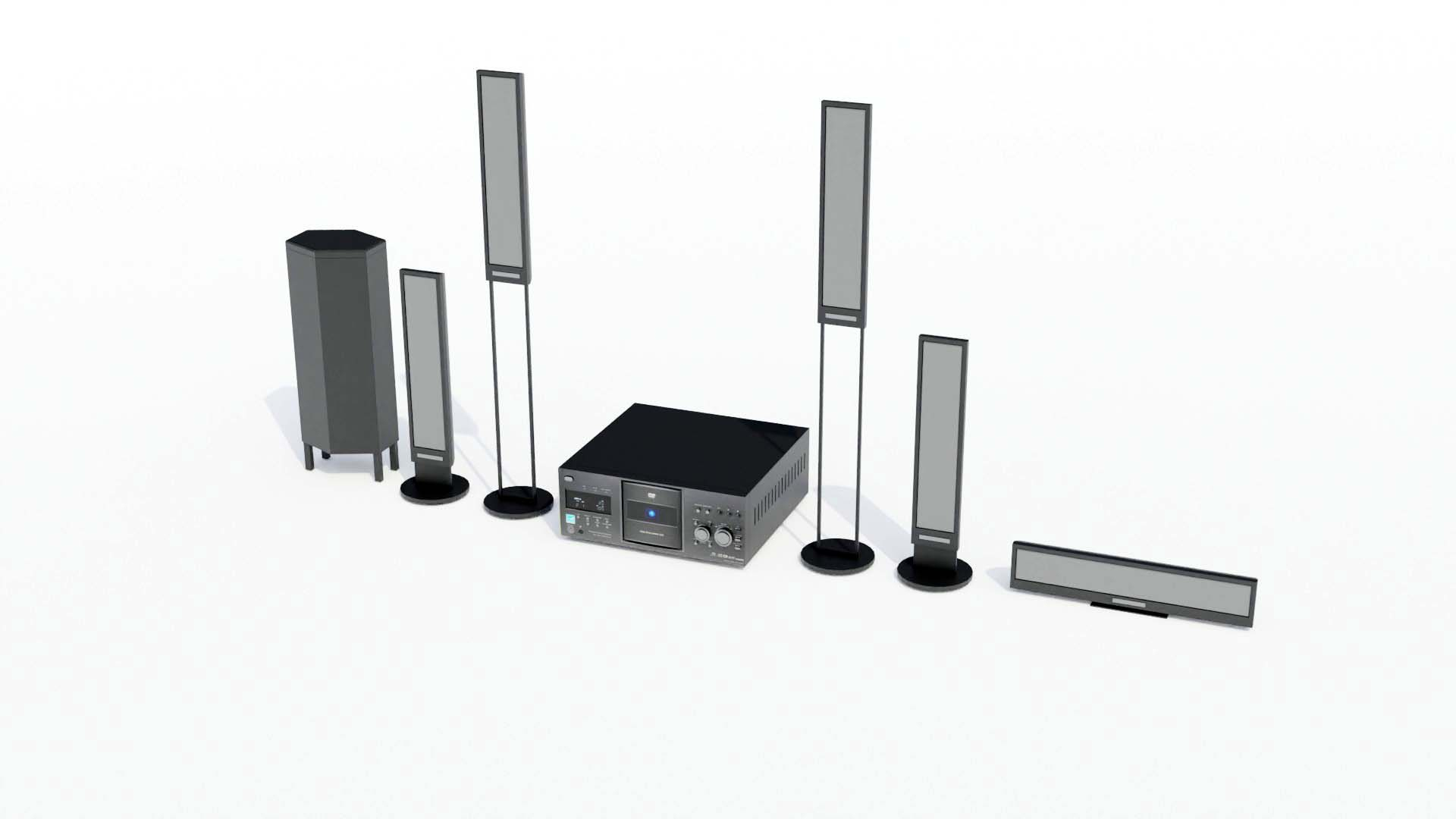 3d Audio System Model