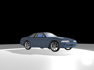 nissan 240sx 3d model