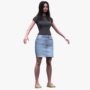 Woman - Summer Outfit 2 3D model