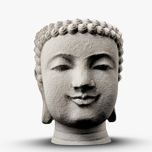 Buddha Photorealistic PBR Low-poly model