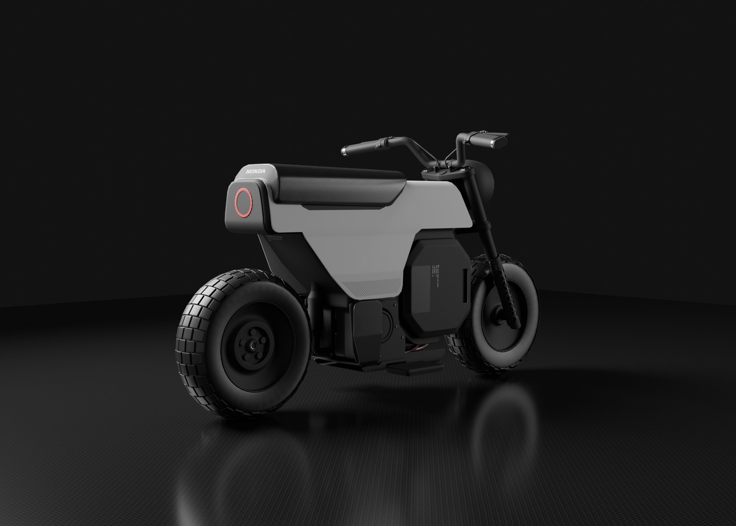 3D Model Moto Honda E Dox - TurboSquid 2341610