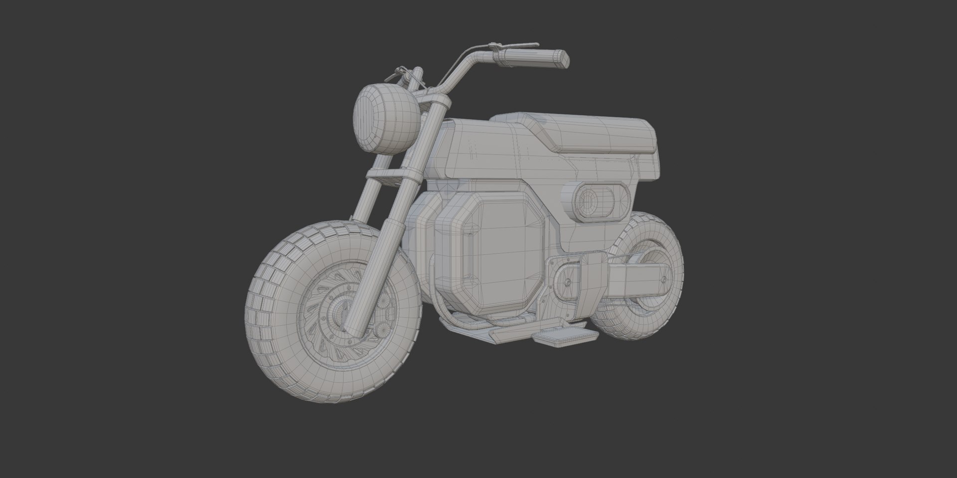 3D Model Moto Honda E Dox - TurboSquid 2341610