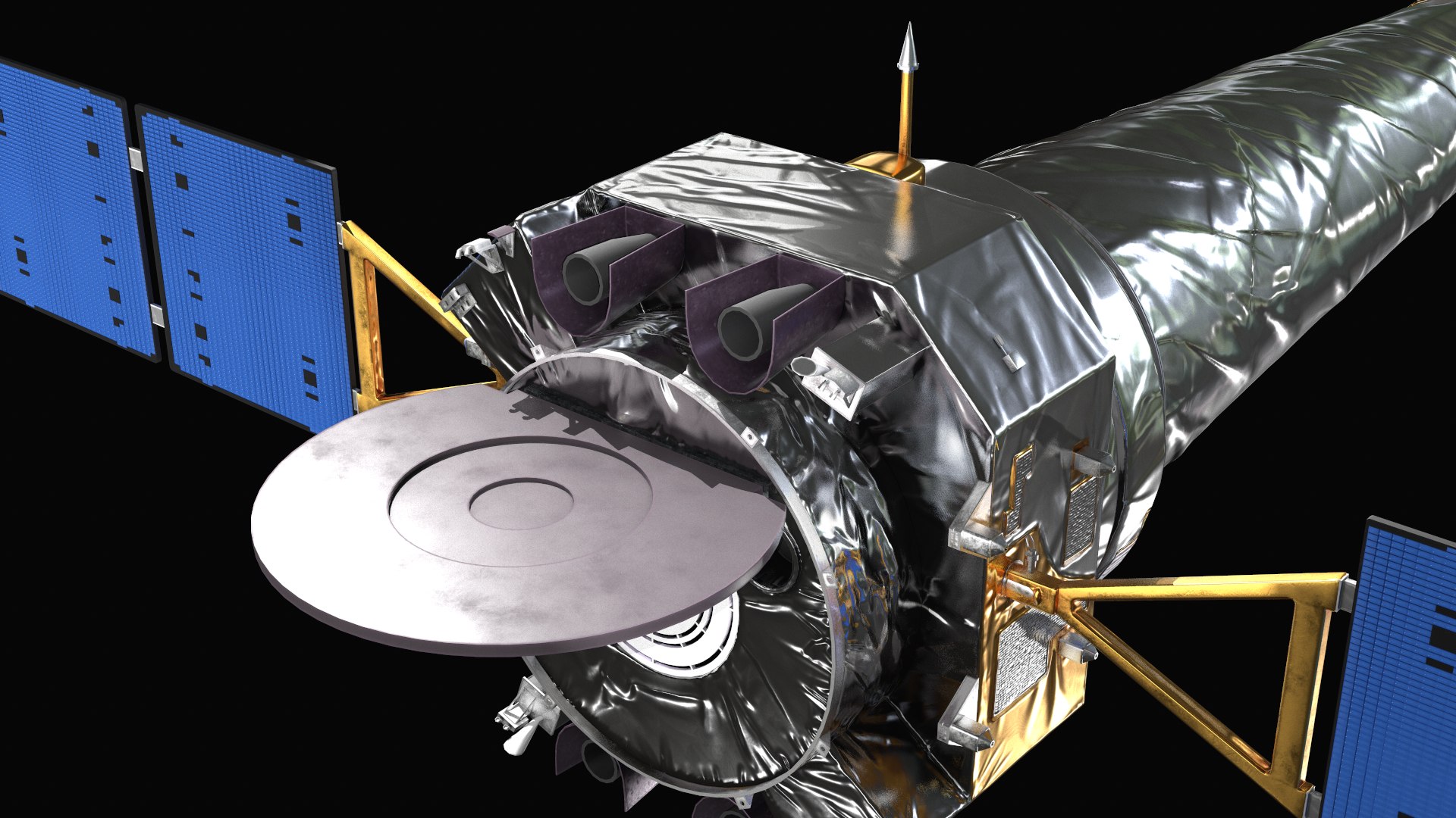 3D Model Chandra X-ray Observatory Spacecraft - TurboSquid 1462048