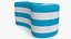 Swim Training Pull Buoy Speedo Blue and White