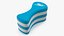 Swim Training Pull Buoy Speedo Blue and White