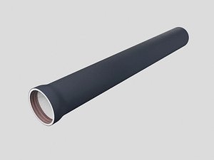 Cast iron pipes VChShG highpoly