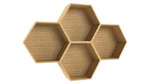 hexagon shelf