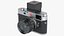 3D Leica M11 Rangefinder Camera model