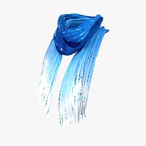 Summer Scarf 3D model
