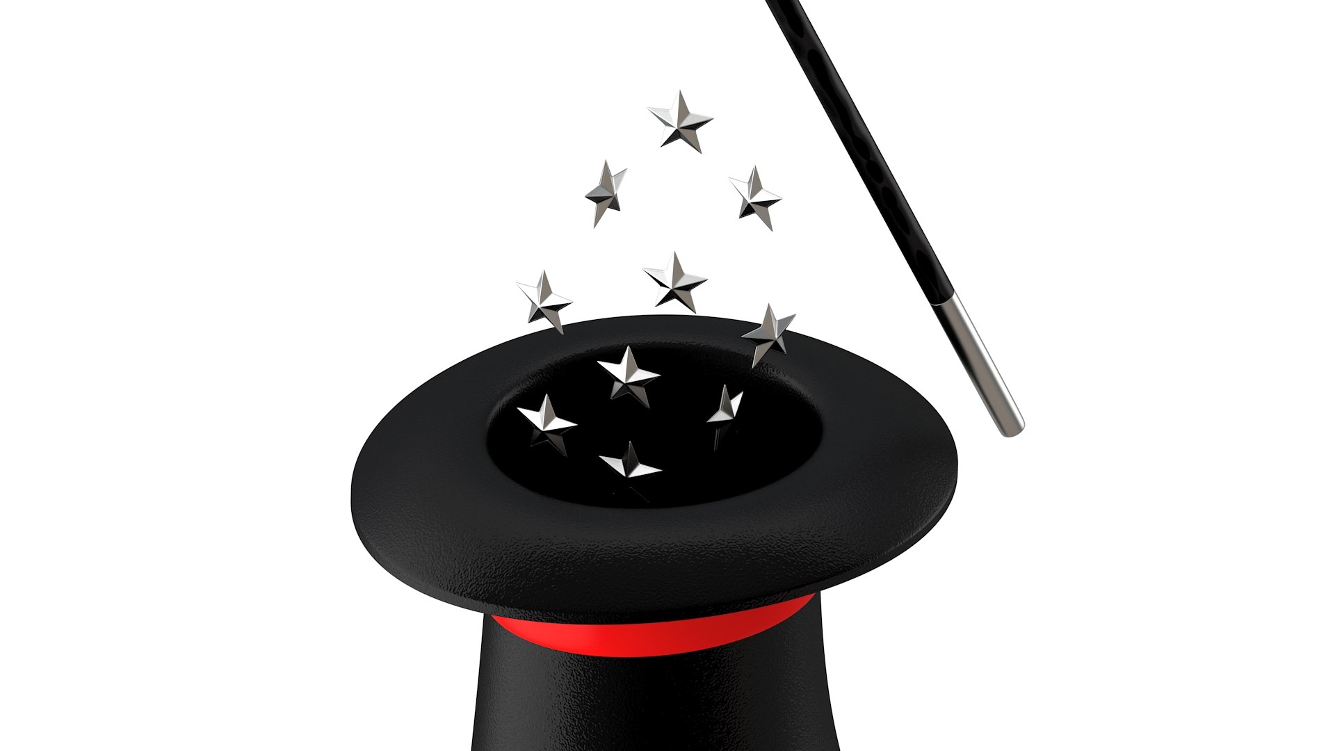 Magic Hat And Wand Collection 3D model https://p.turbosquid.com/ts-thumb/Ax/NcPYoF/ba/8/jpg/1741985777/1920x1080/fit_q87/fcbe4246d9c34de1b00f32a04cb1ccc28fb57889/8.jpg