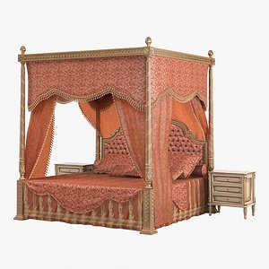 Ezio Bellotti 3000 Classic Canopy Bedroom Set