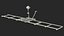 Carrito de riel cinematográfico con videocámara Sony Camera