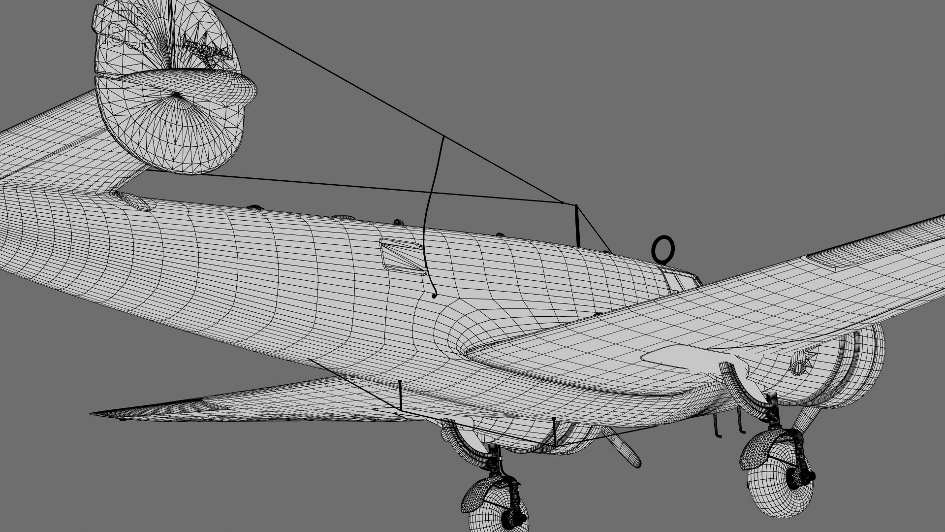 3D Amelia Earhart Lockheed Electra model - TurboSquid 1934544