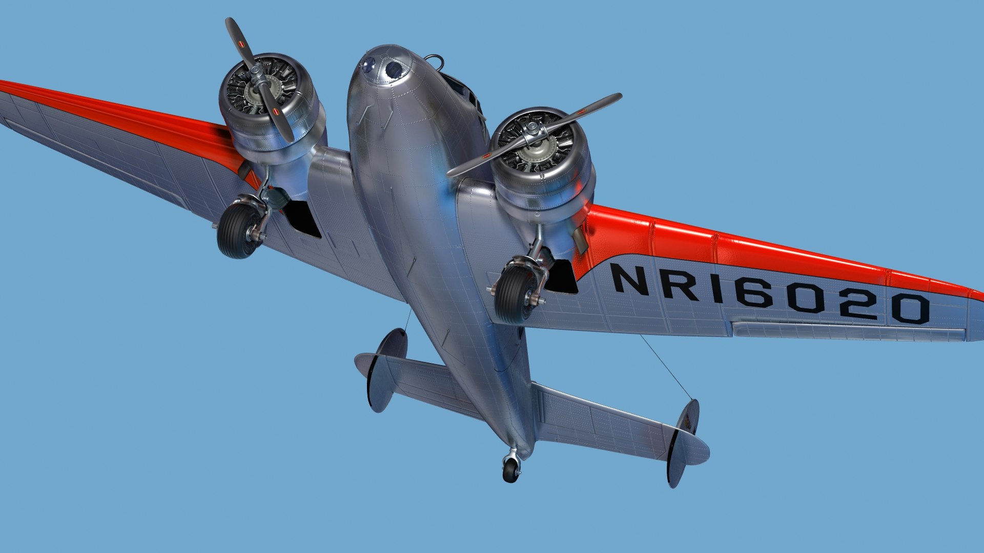 3D Amelia Earhart Lockheed Electra Model - TurboSquid 1934544