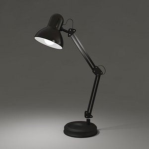 3d lamp table model