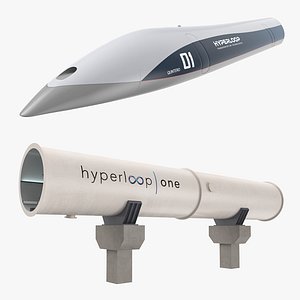 Hyperloop Collection 3D Model