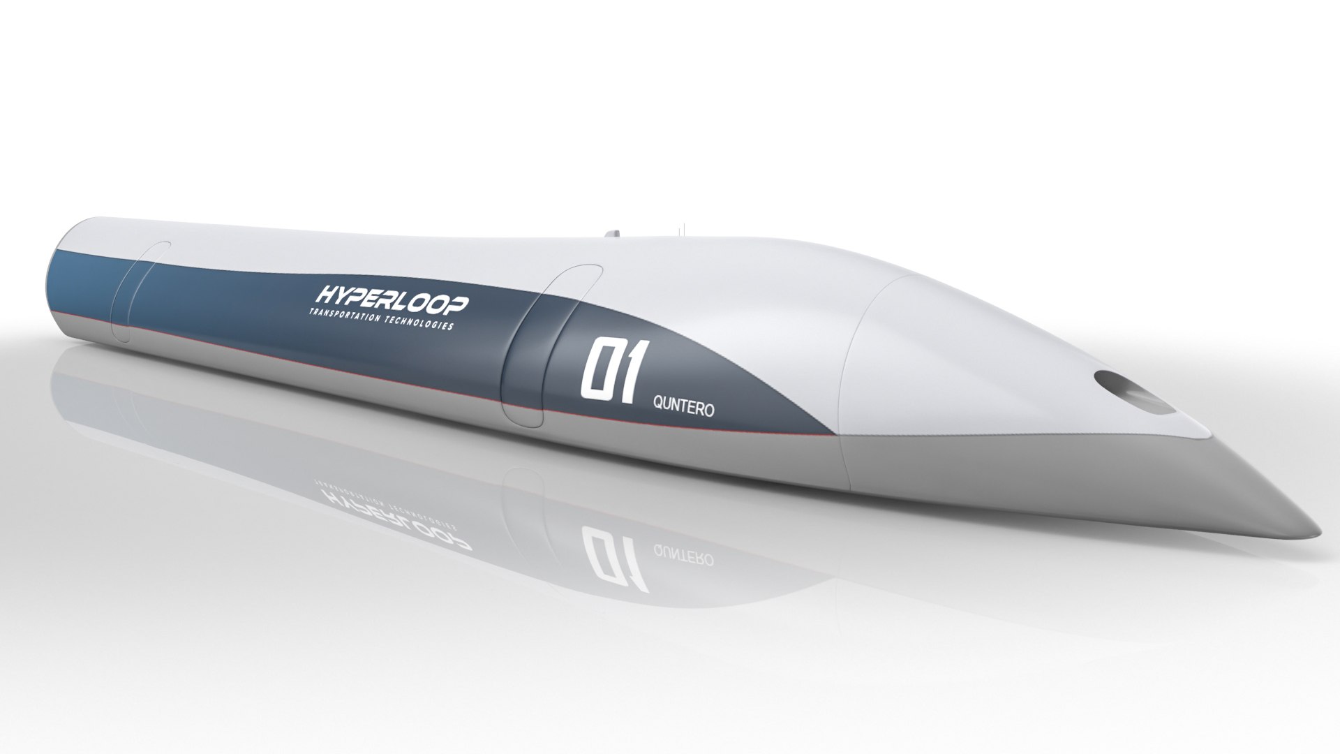 Hyperloop train tube 3D model - TurboSquid 1448011