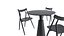 Pointe Zanat table and Arflex Lizzy chair