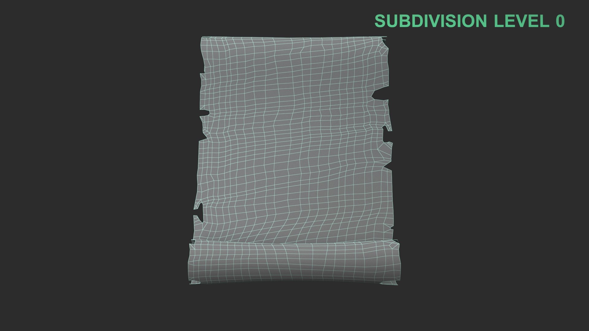 Scroll 3D model https://p.turbosquid.com/ts-thumb/Ax/g1QIe5/rj/wireframe_0008/jpg/1759903936/1920x1080/fit_q87/c000bf89127bca73dbad36f806da71c8477fb0cd/wireframe_0008.jpg