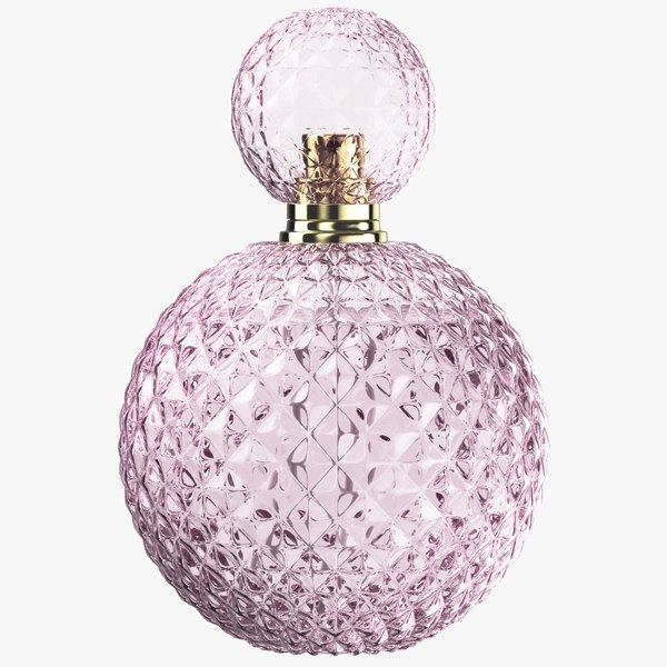 3D Detailed Women Perfume Bottle