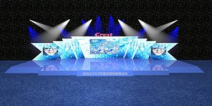 stage concert t 3D model