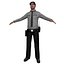 Security Guard LOD2 Rigged Pack