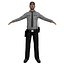 Security Guard LOD2 Rigged Pack